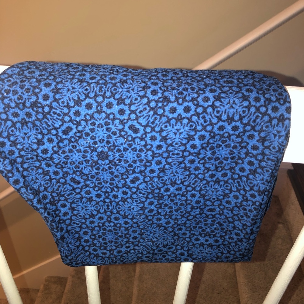 LuLaRoe Leggings-Black and blue